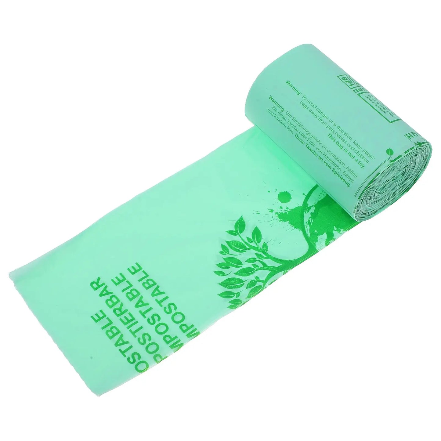 50 Pcs Environmentally Friendly Garbage Bags Biodegradable Corn Starch Pet Waste Compostable Poop Bags Dog Cat Supplies